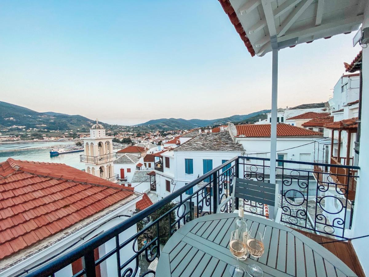 Evageliasvilla Sea View Bandar Skopelos Luaran gambar
