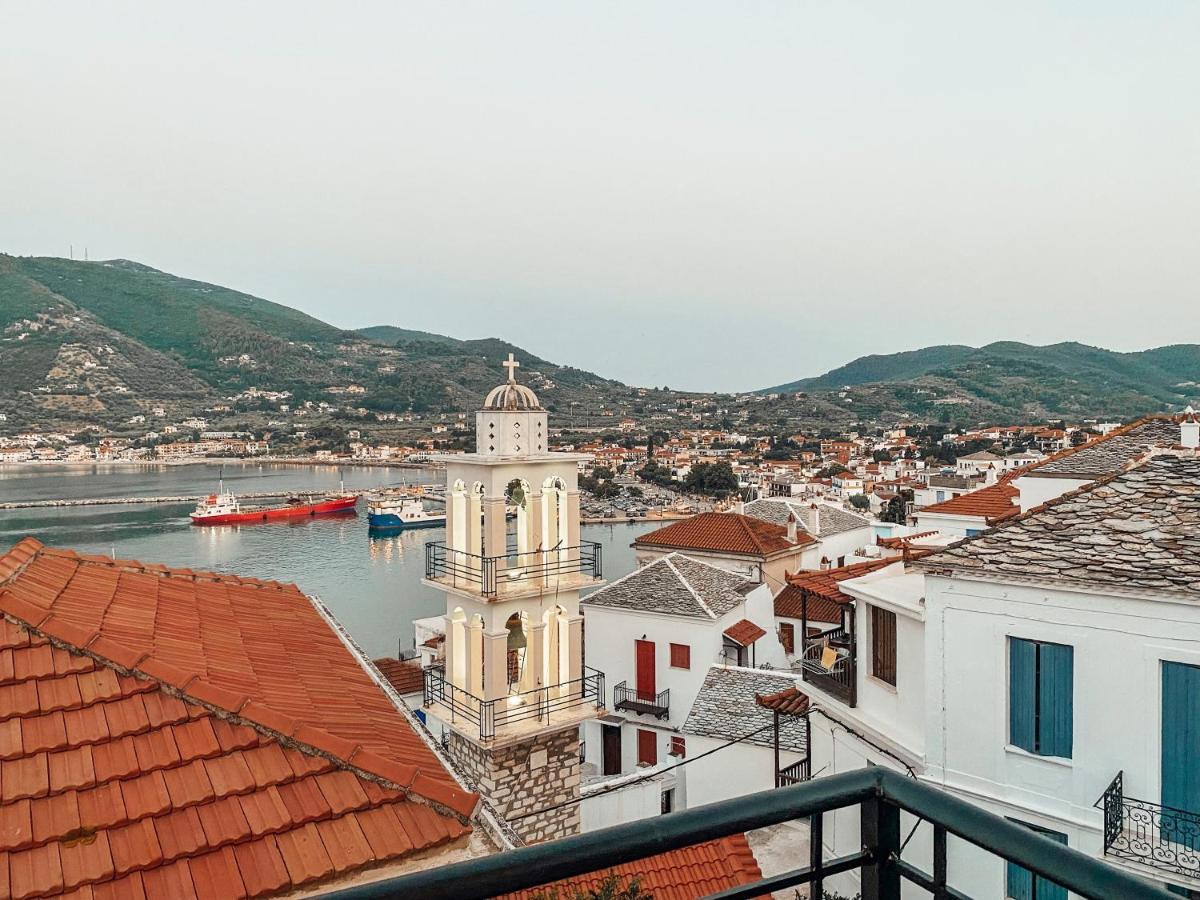 Evageliasvilla Sea View Bandar Skopelos Luaran gambar