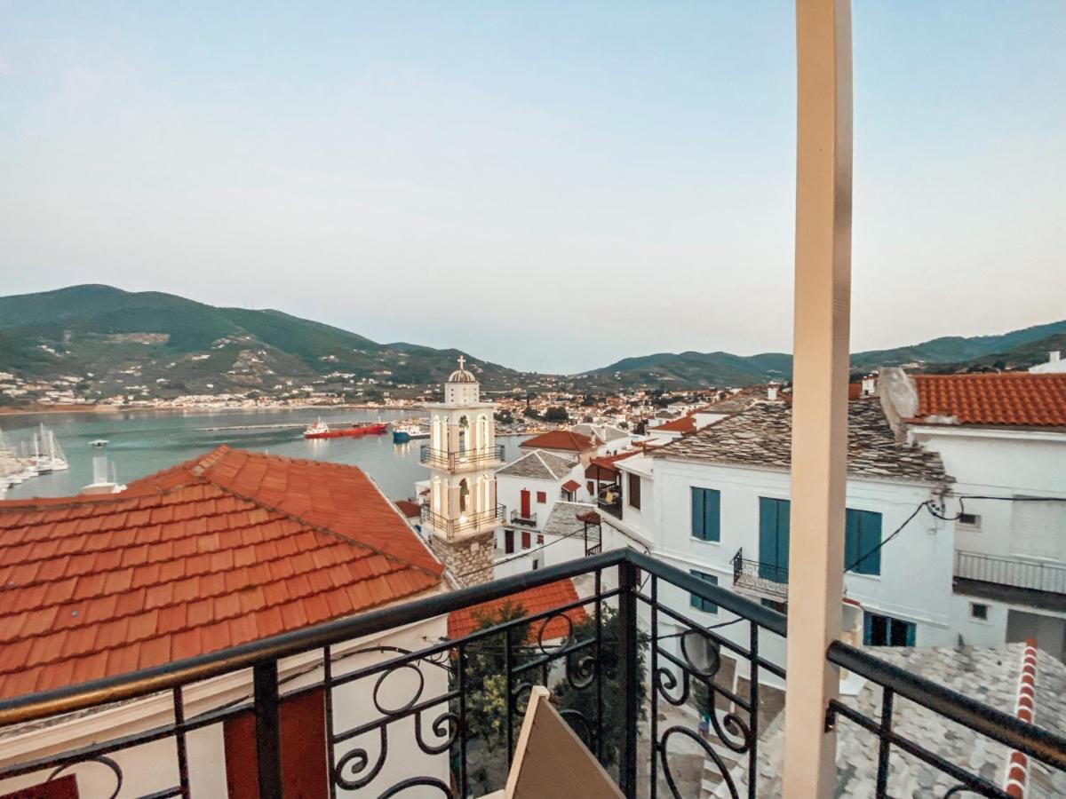 Evageliasvilla Sea View Bandar Skopelos Luaran gambar