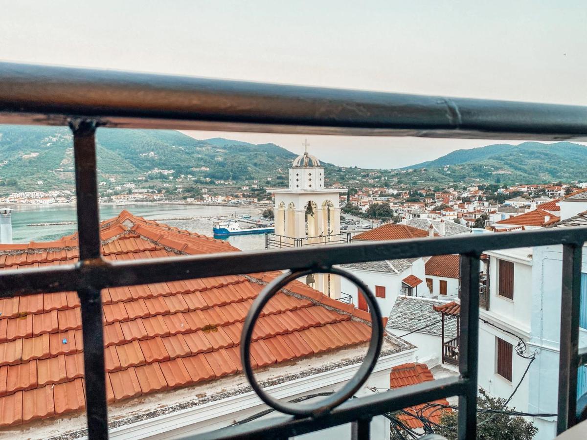 Evageliasvilla Sea View Bandar Skopelos Luaran gambar