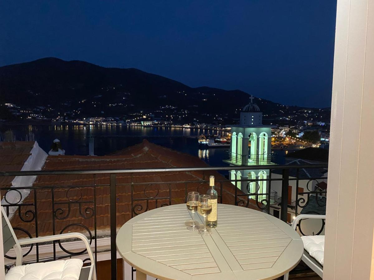 Evageliasvilla Sea View Bandar Skopelos Luaran gambar