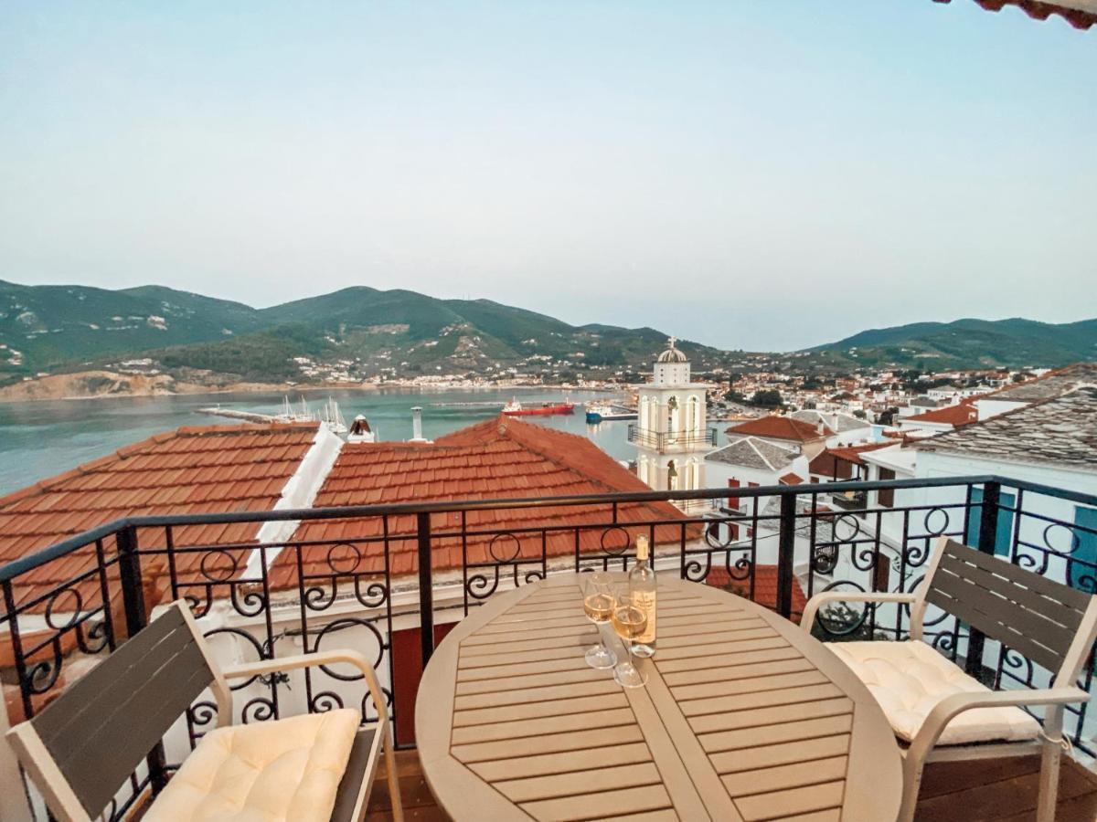 Evageliasvilla Sea View Bandar Skopelos Luaran gambar