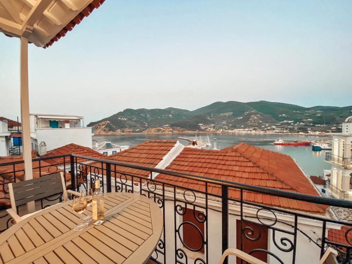 Evageliasvilla Sea View Bandar Skopelos Luaran gambar