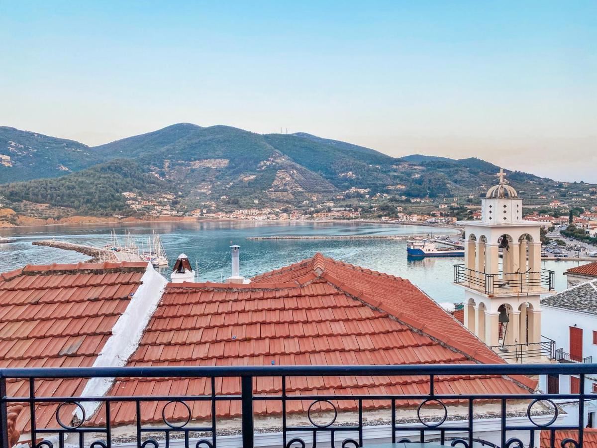 Evageliasvilla Sea View Bandar Skopelos Luaran gambar