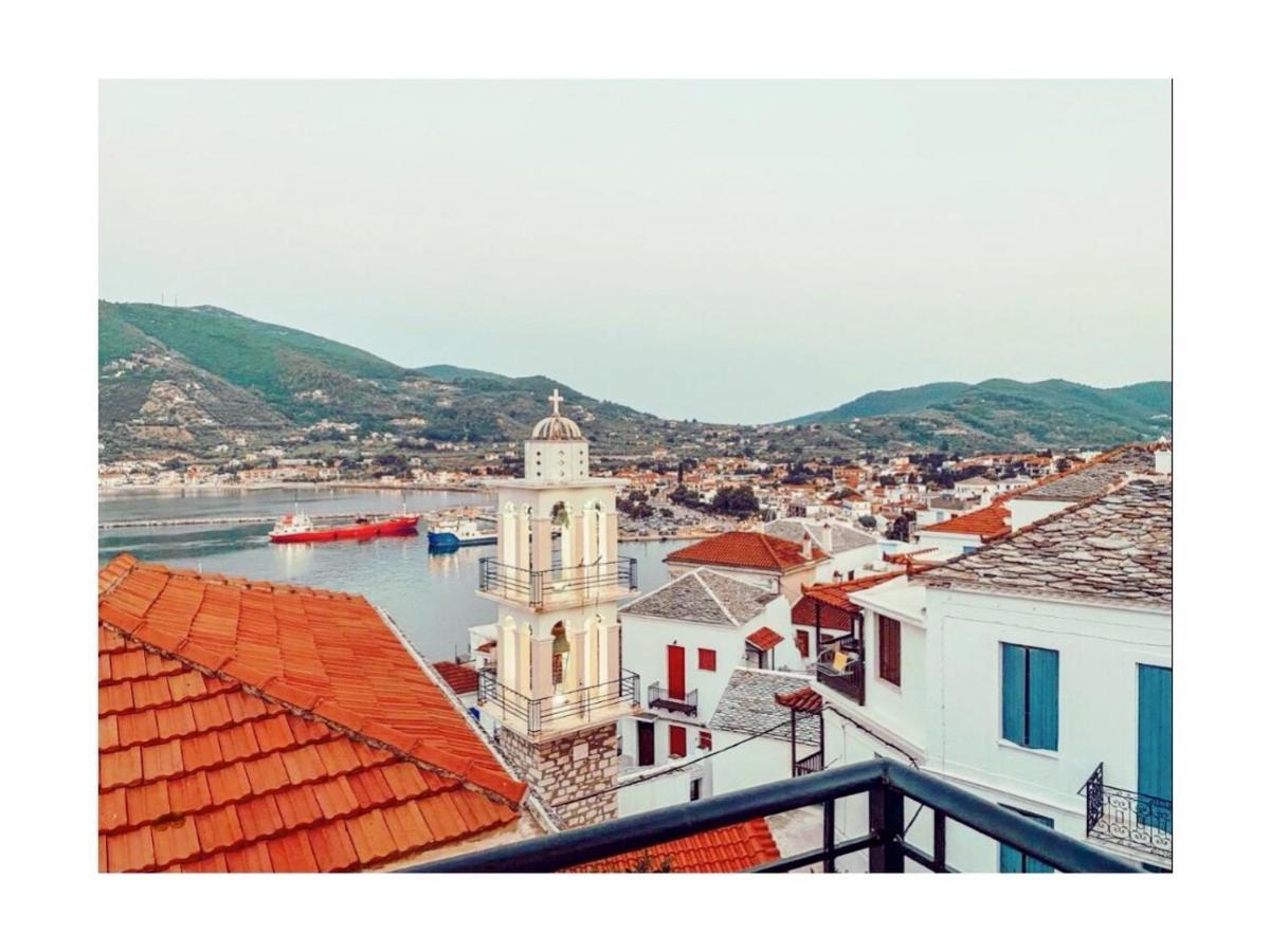 Evageliasvilla Sea View Bandar Skopelos Luaran gambar