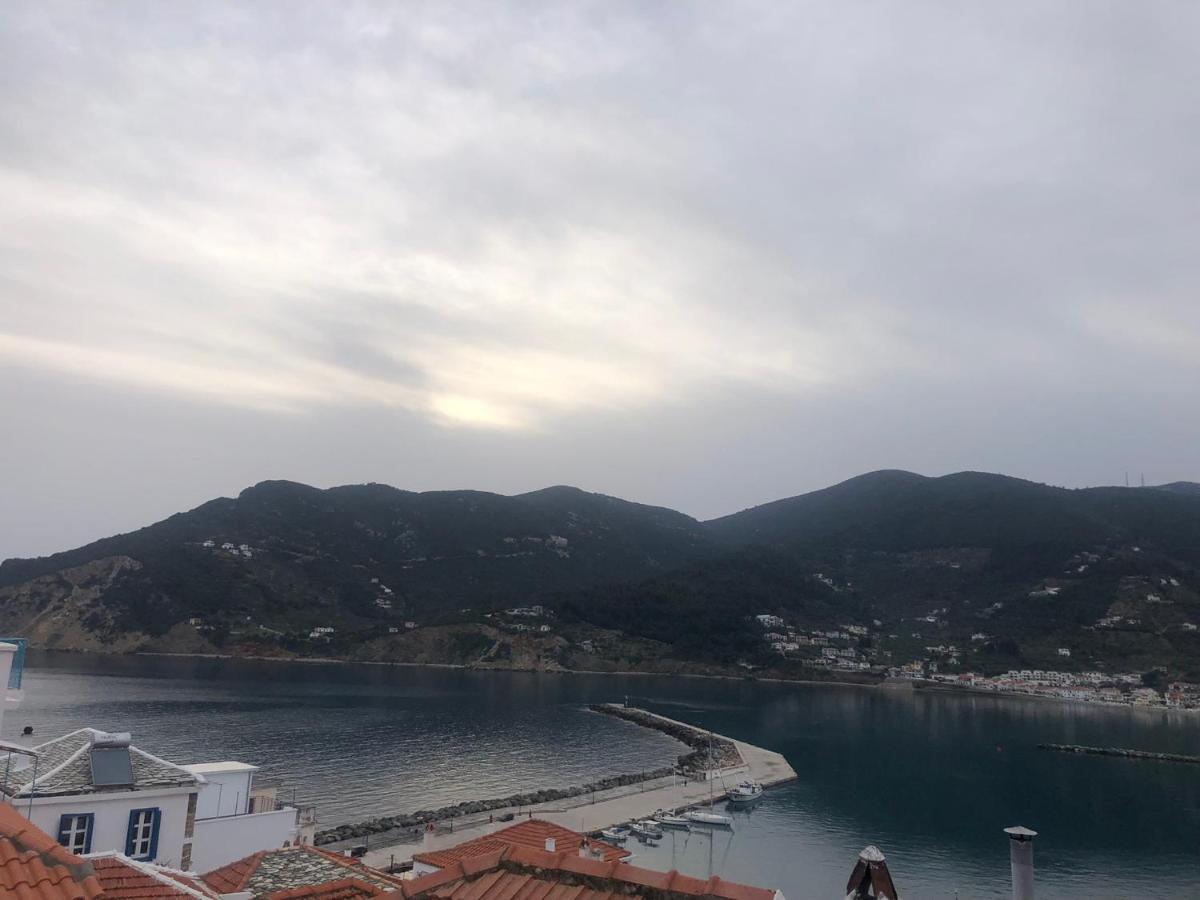Evageliasvilla Sea View Bandar Skopelos Luaran gambar